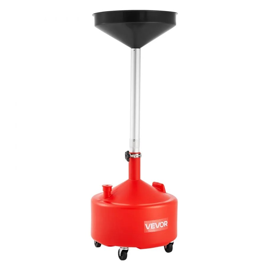 VEVOR Portable Oil Drain Tank –  8 Gallon, 30 to 63 Inches