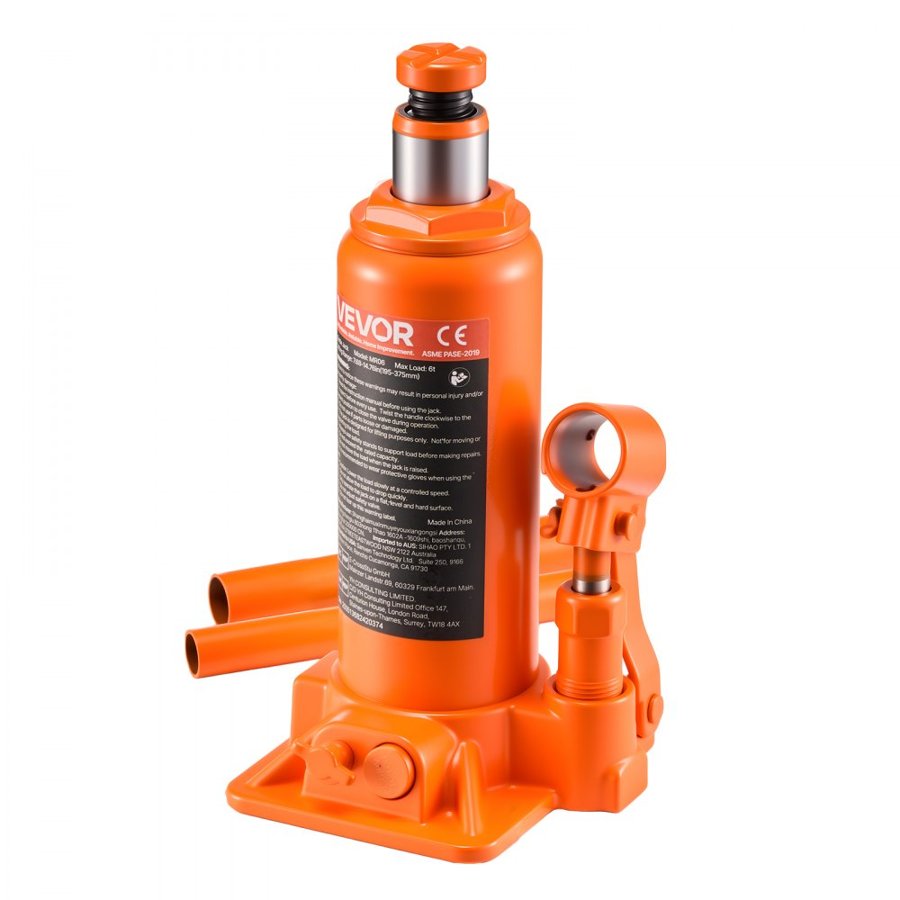 VEVOR 6 Ton Hydraulic Jack – 7.7-14.8 in. High Lift