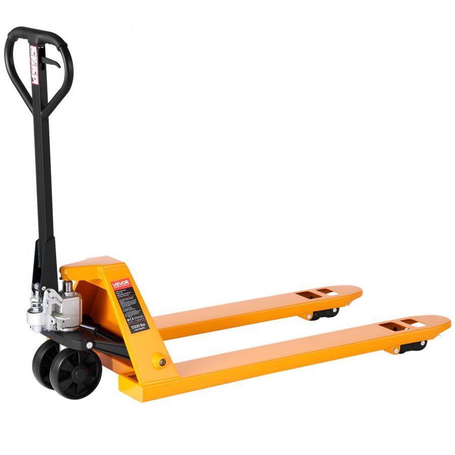 VEVOR 5500 lbs Pallet Jack – 48×27" Forks, 7.1" Lift