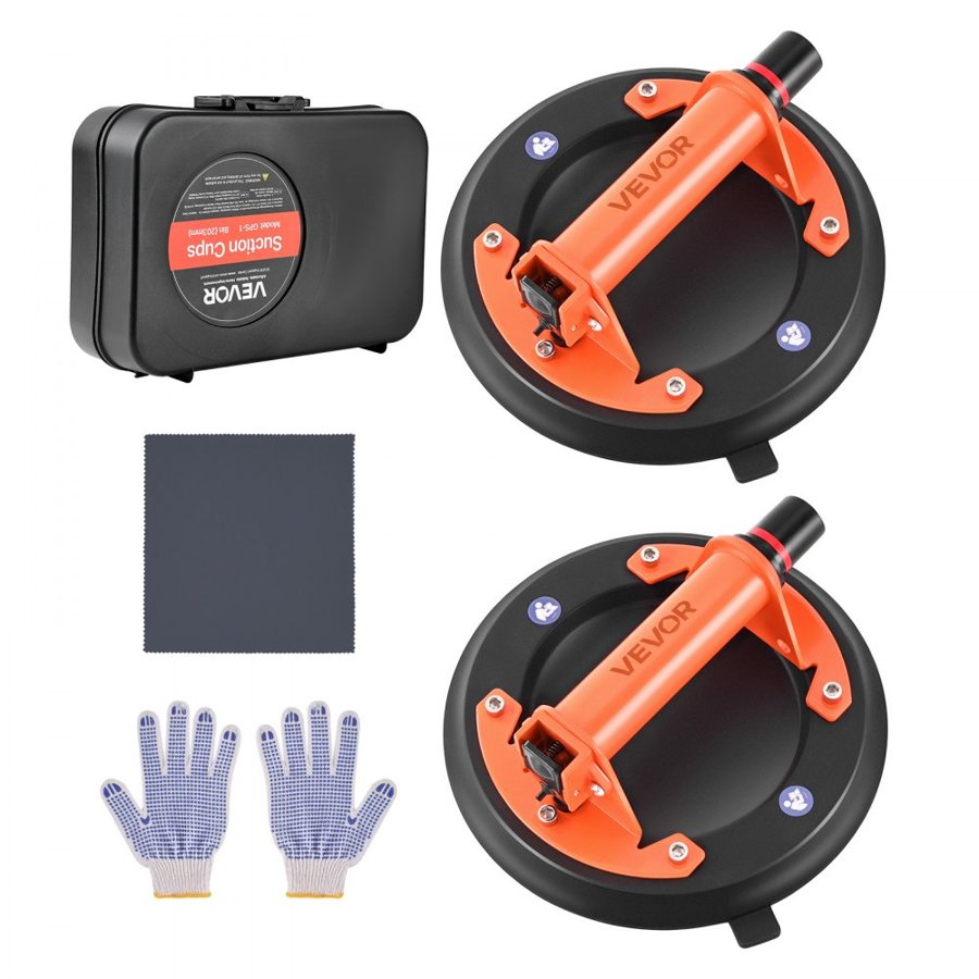 VEVOR Vacuum Suction Cup Lifter – 8", 429 lbs, −68°F - 140°F