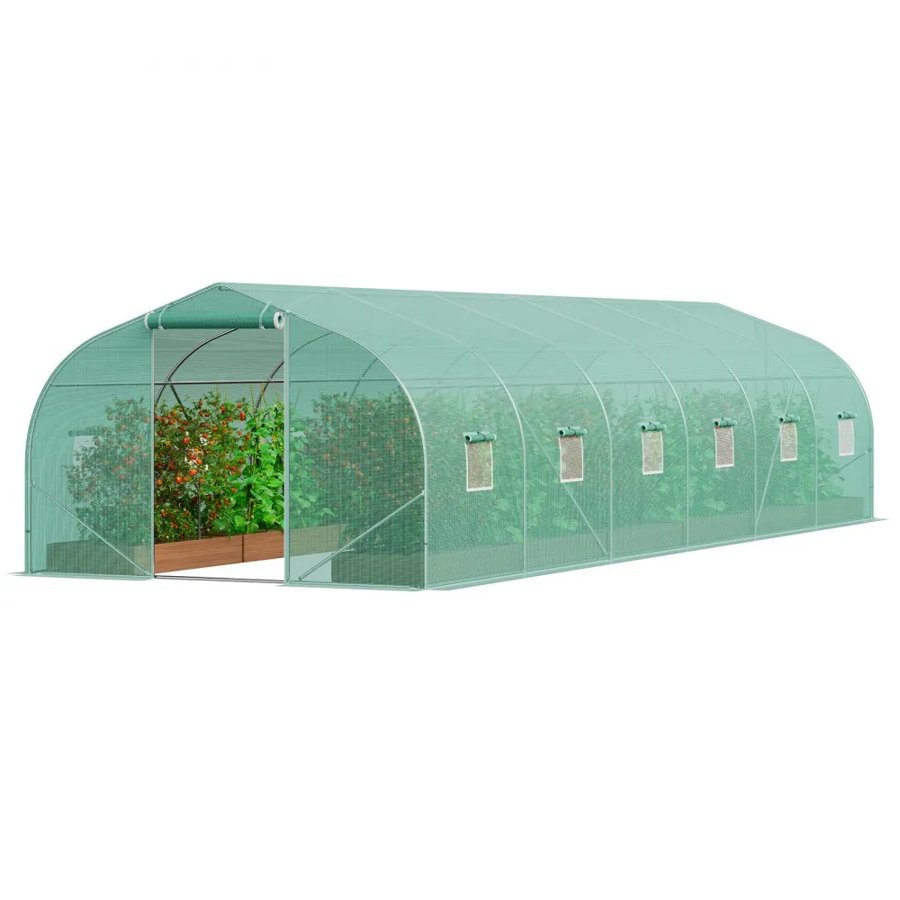 VEVOR Walk In Greenhouse Tunnel – 29.5×9.8×6.6 ft space