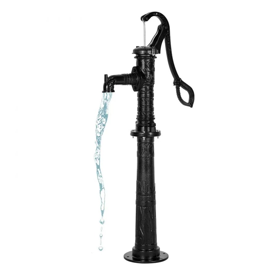 VEVOR Manual Hand Water Pump – 20 ft Lift, Cast Iron