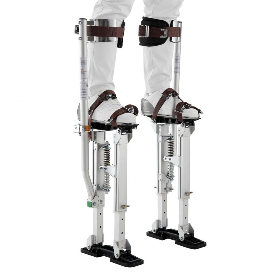 VEVOR Adjustable Height Drywall Stilts – 16.1-24.1 in