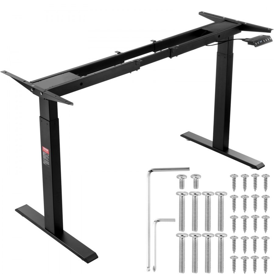 VEVOR Dual Motor Electric Standing Desk Frame – 70-117 cm
