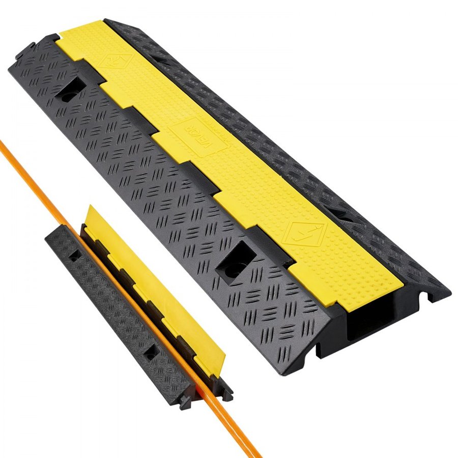 VEVOR Electric Cable Floor Protectors – 22,000 lbs Ramp