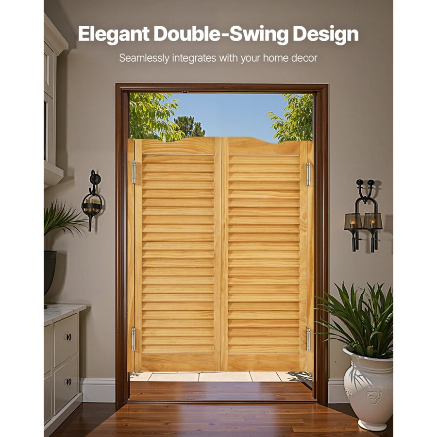VEVOR Bar Swinging Doors – 36 W x 42 H Inch, 1.1 Inch Thick