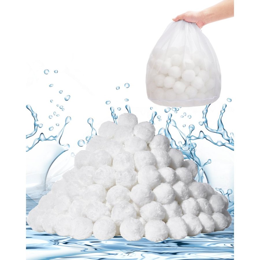 VEVOR Pool Filter Balls for Sand Filter – 3.5 LBS, 100%