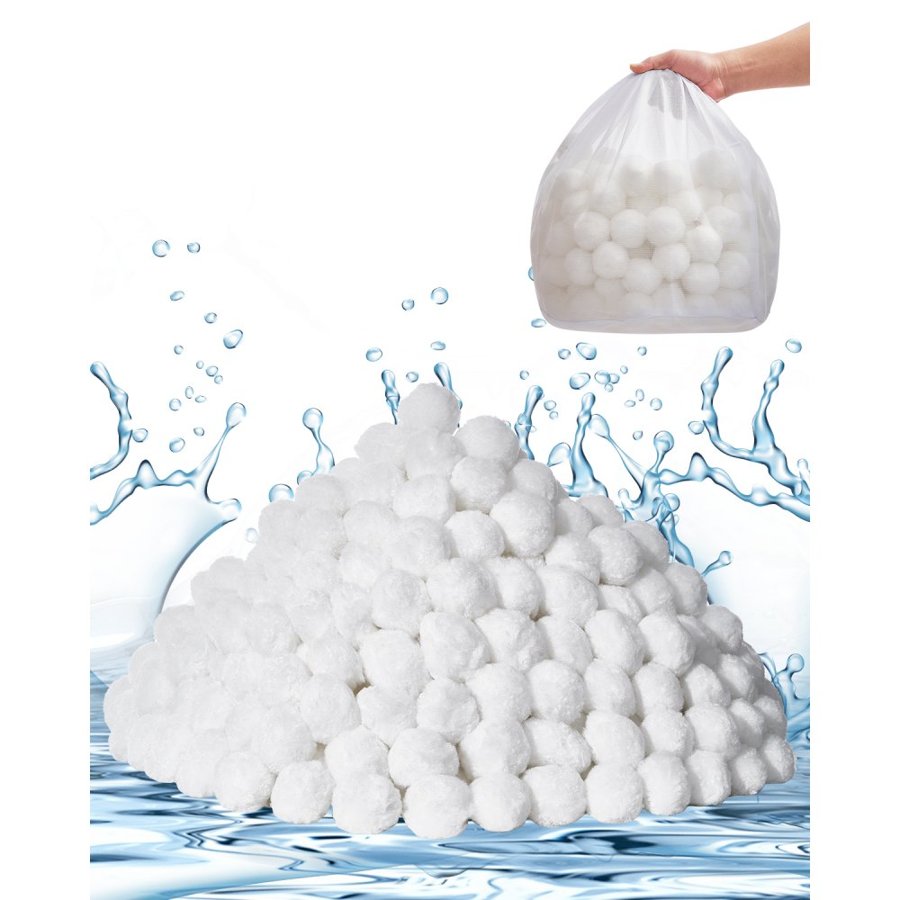 VEVOR Pool Balls for Sand Filter – 4.6 lbs, 100% Polyester