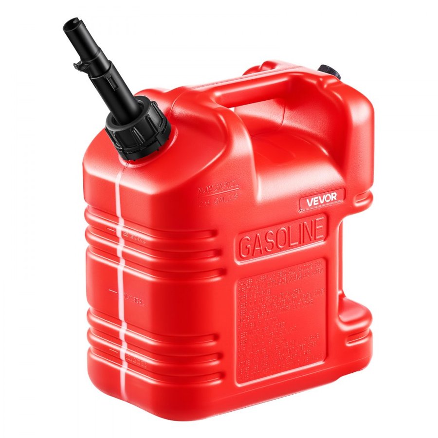 VEVOR Fuel Storage Container – 2.5 Gal, 15 L/min, HDPE