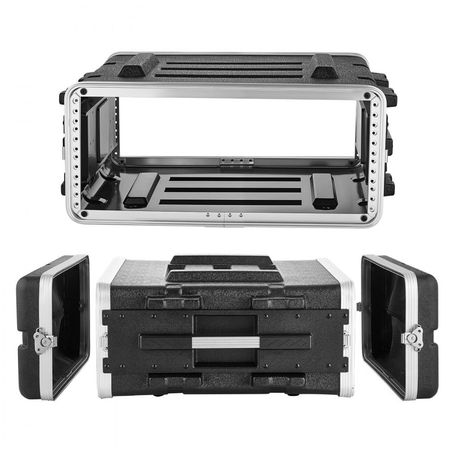 VEVOR 4U Server Rack Case – 480mm Depth, ABS Shell, 19''4U