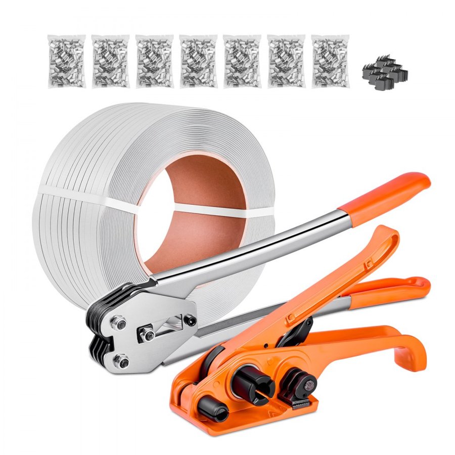 VEVOR Banding Strapping Kit – 975m PP Strap, 300 lbs
