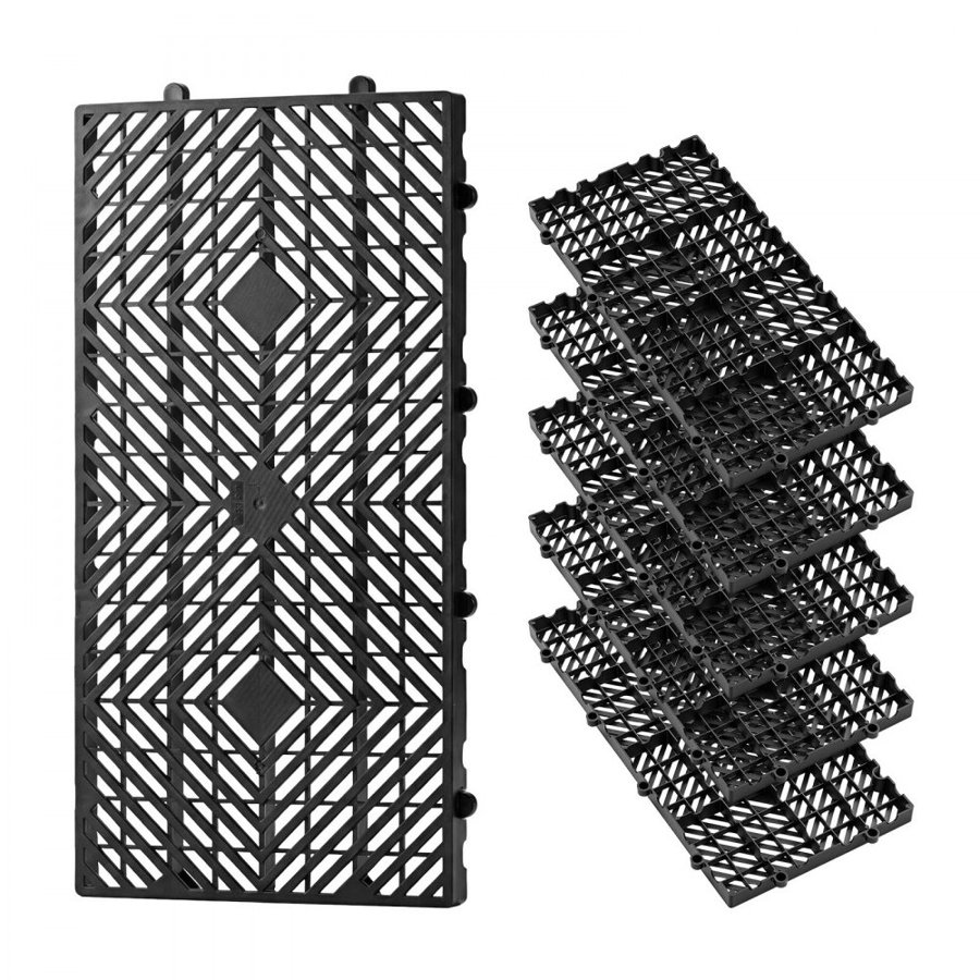 VEVOR Plastic Pallets for Basement Storage – 6Pcs, 600×300mm