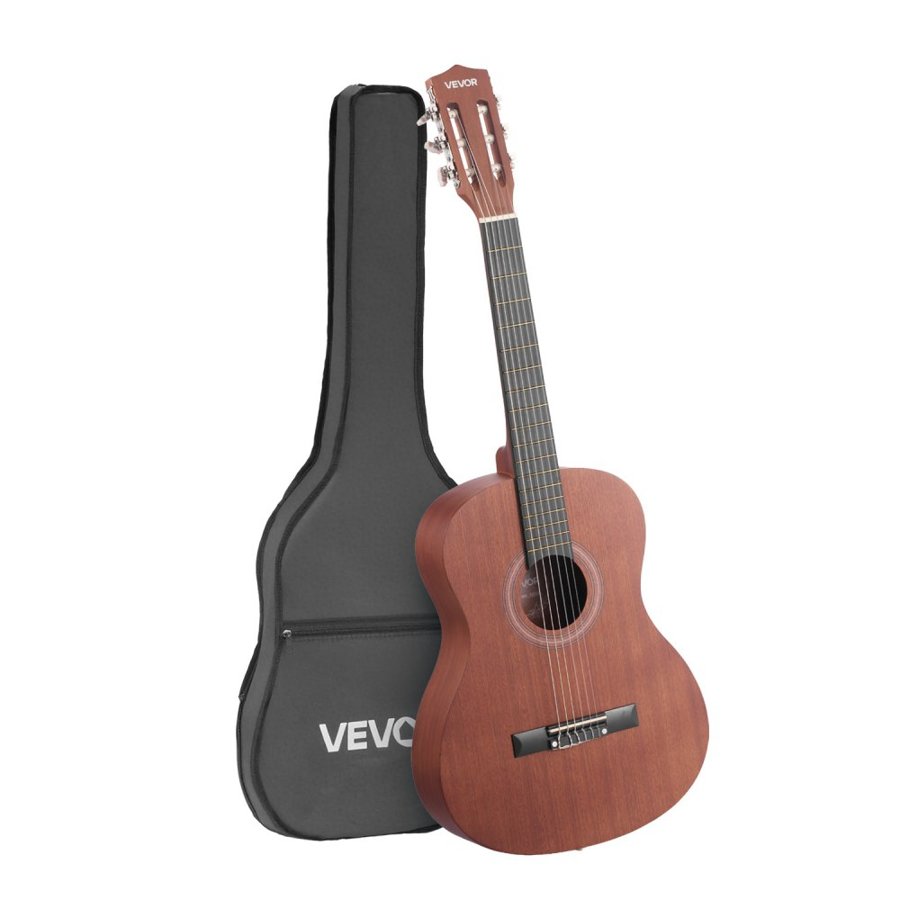 VEVOR 36 Inch Classical Guitar - 36in., 7 pcs, Nylon String