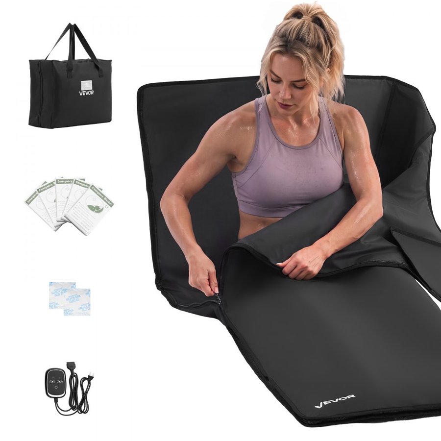 VEVOR Infrared Sauna Blanket – 70.87 x 31.5 in, 500W