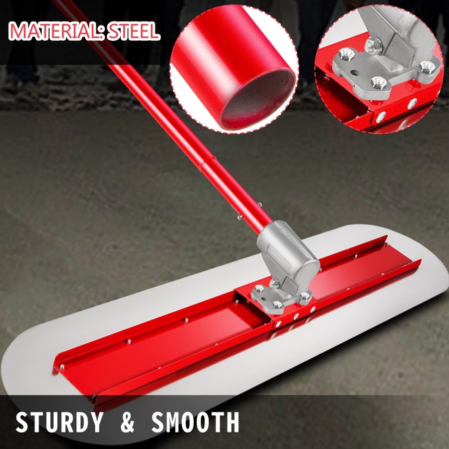 VEVOR Concrete Bull Float – 1200×300mm, 1.8m Handles