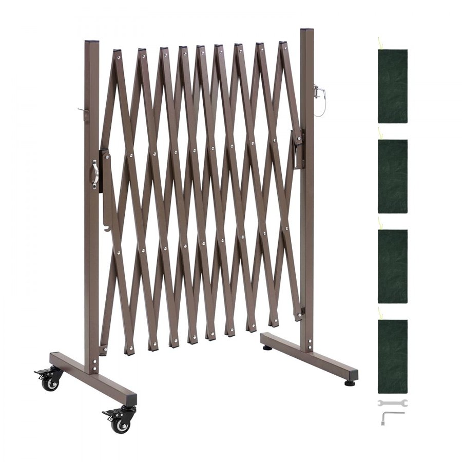 VEVOR Expandable Barricade – 10 ft, Folding Gate