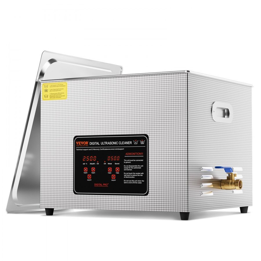 VEVOR Professional Ultrasonic Machine – 15L, 360W, 40kHz