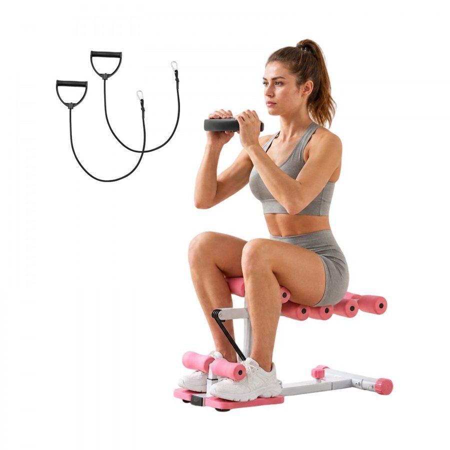 VEVOR Deep Squat Machine – 300 lb, Q235 Steel, 3 Bands