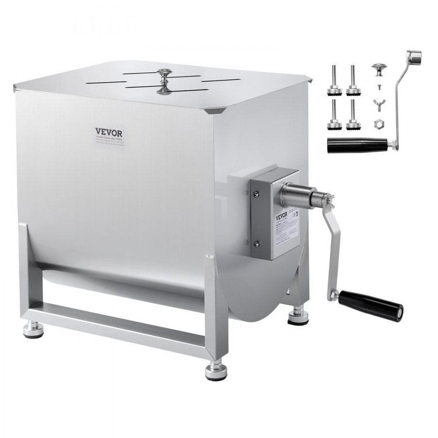 VEVOR Sausage Mixer Machine – 80 lb Stainless Steel, SUS201