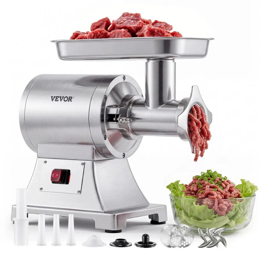 VEVOR #12 Commercial Electric Meat Grinder – 750W Copper