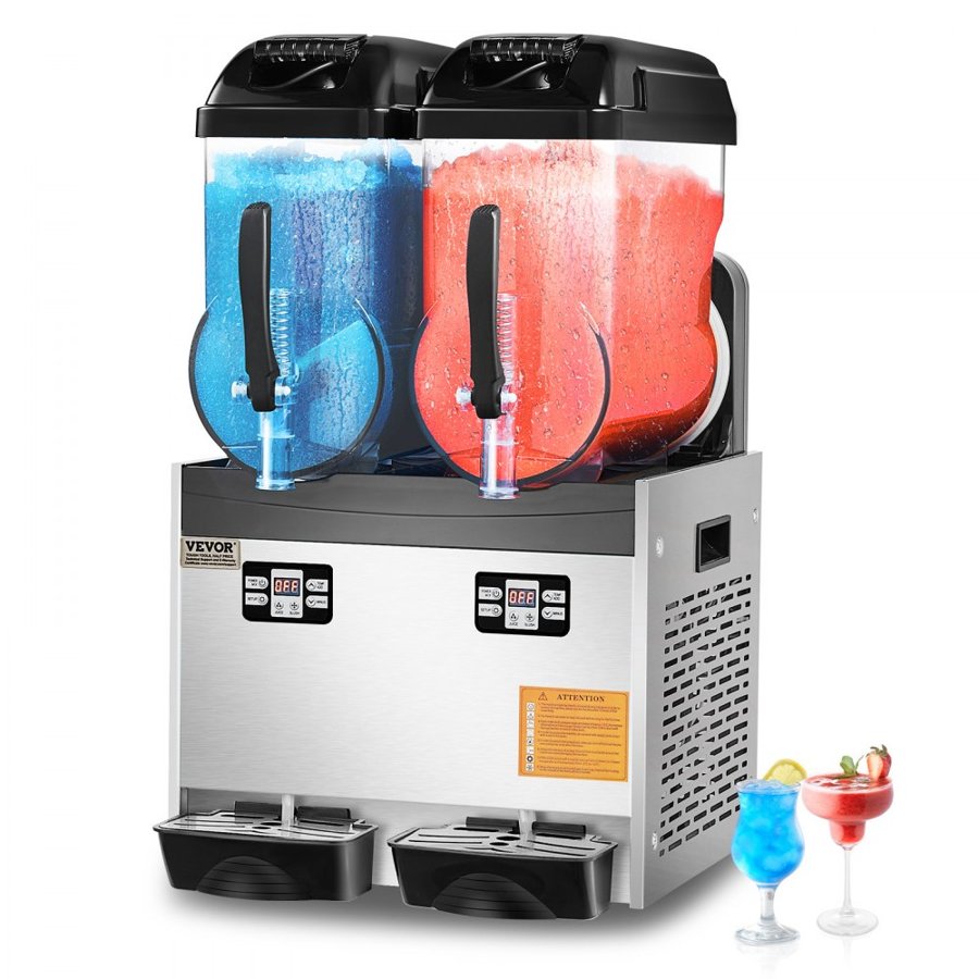 VEVOR Commercial Margarita Machine – 2×12L, 96 Cups
