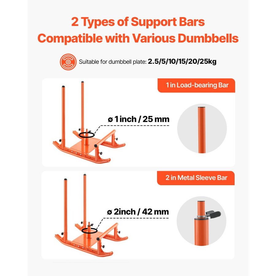 VEVOR Speed Training Sled – 2-in-1 Pull & Push Fitness Sled
