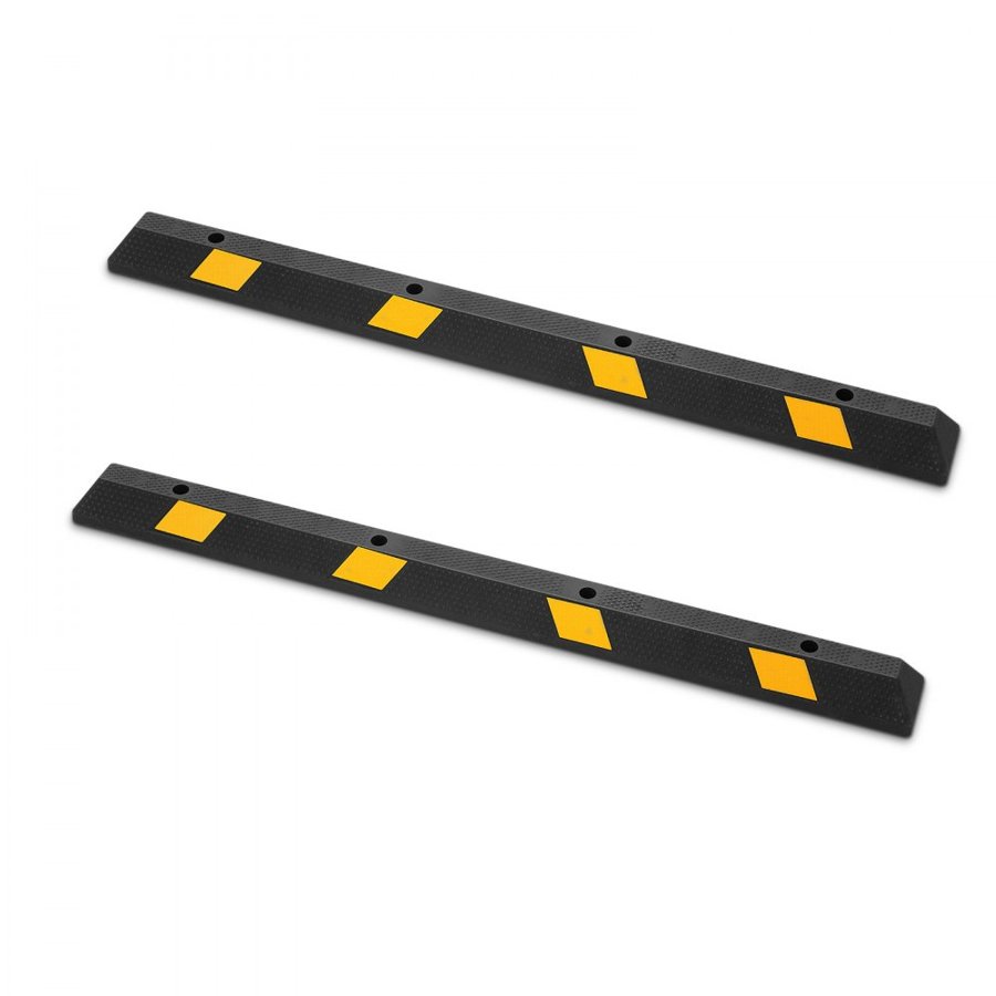 VEVOR Rubber Parking Curb – 72 Inch Heavy Duty Garage Stop
