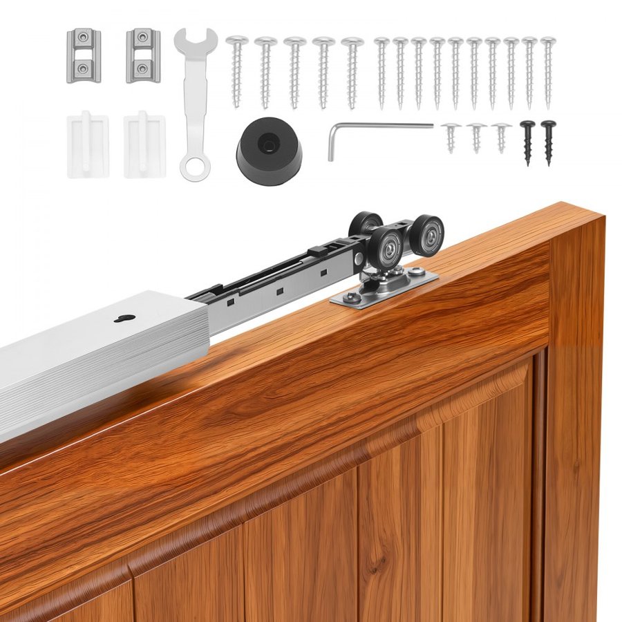 VEVOR Pocket Door Track Kit – 68.74", Soft Close, 36" Door