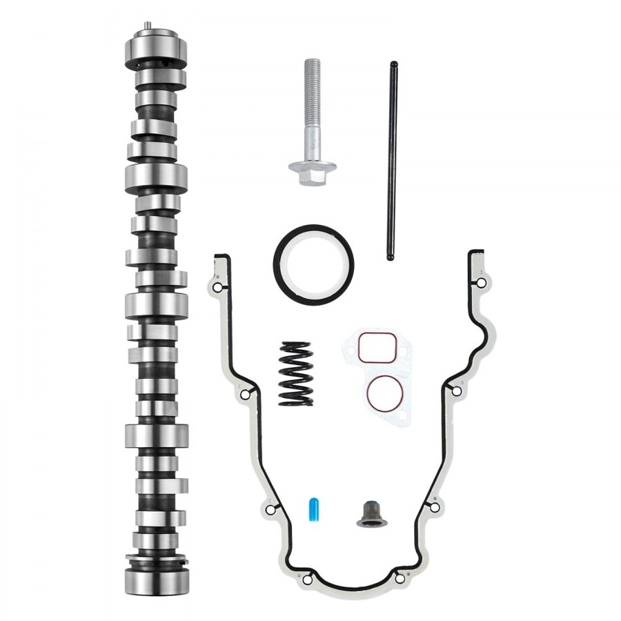 VEVOR Camshaft Kit, 9-Piece Set, Includes Timing Gasket, Pushrods Springs & Seals, Compatible with 1999-2013 GM Gen3/4 Norris Trucks, Fits LS1, LS2, LS6, LQ4, LQ9 Engines, OE 12625437 E1840P E-1840-P