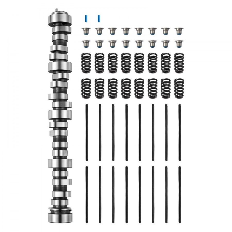 VEVOR LS Truck Cam Kit, 5-Piece Set, Includes Pushrods Springs & Seals, Compatible with 1999-2013 GM Gen3/4 Norris Trucks, Fits 4.8L, 5.3L, 6.0L ,6.2L Engines, OE 12625437 SP011-16