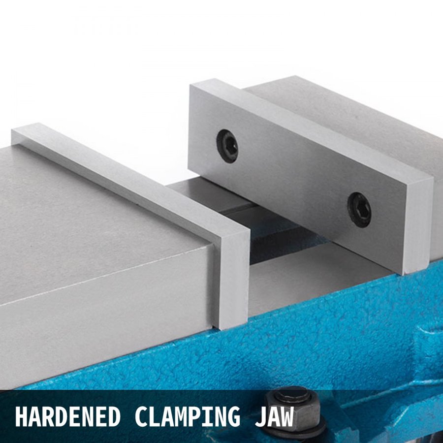 VEVOR Precision Milling Machine Vise 5 Inch  Accu Lock Swivel Base Clamping Vise 360 Degrees Scale Bench Vice Clamp 125mm Width for Milling Drilling Machine Precision Parts Finishing