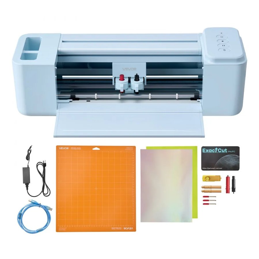 VEVOR Vinyl Cut Machine – 305 mm, 5000+ Built-in Designs