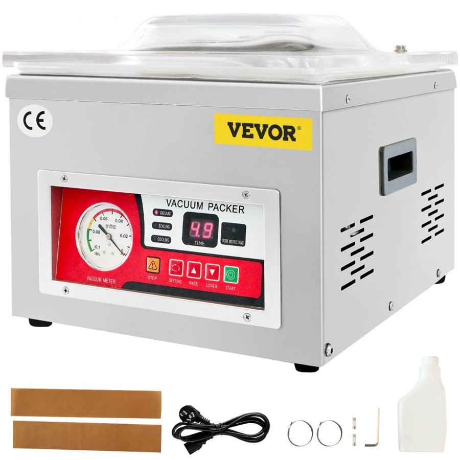 VEVOR Commercial Vacuum Sealer Machine – 260W, 100KPa, 10.2"