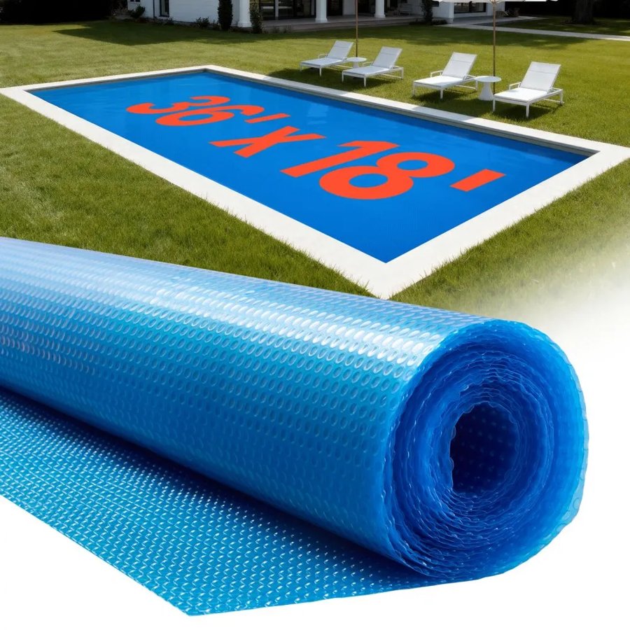 VEVOR Swimming Pool Bubble Cover – 36 x 18 FT, 8 Mil