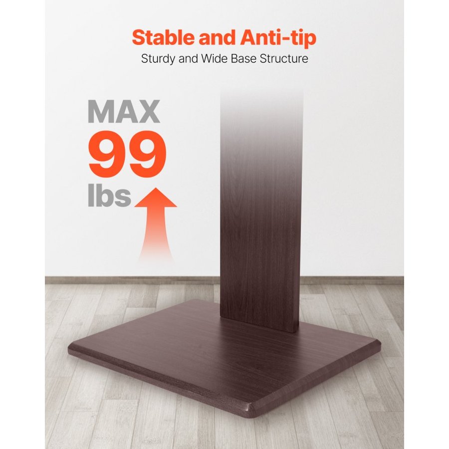 VEVOR Universal TV Stand – 32"-70", Swivel, 99 lbs