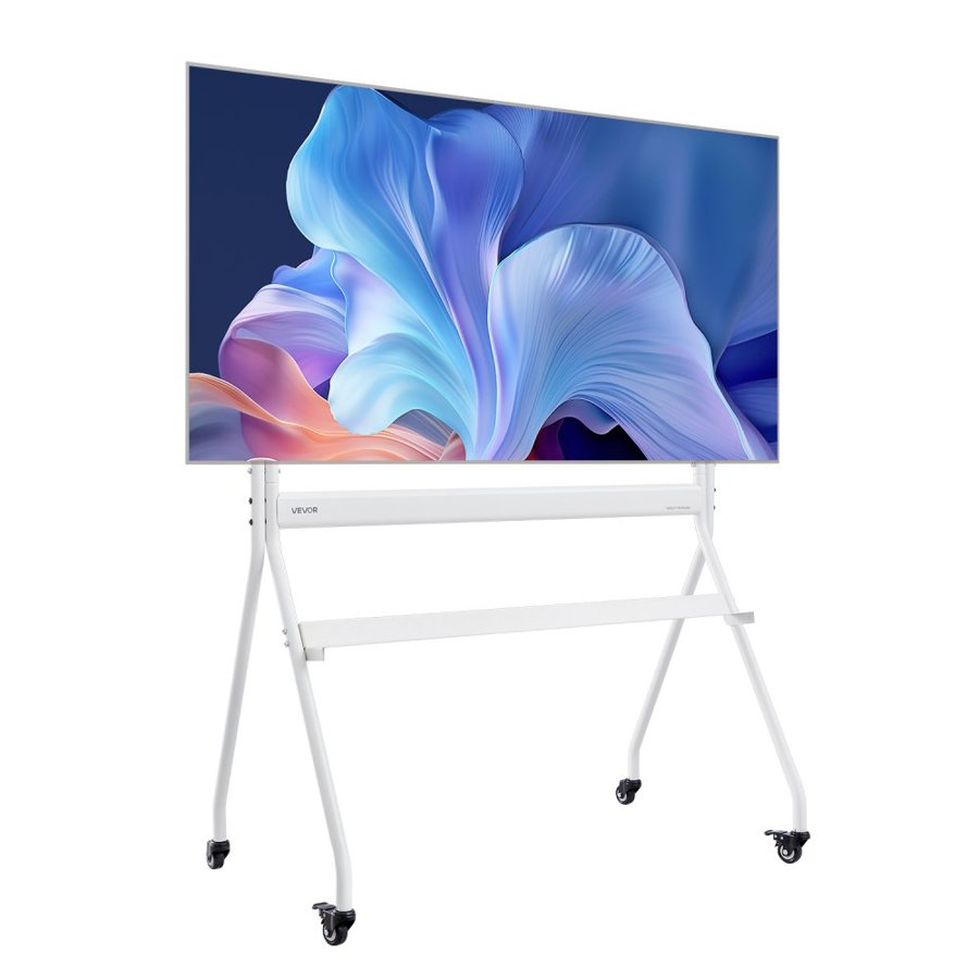 VEVOR Rolling TV Stand – 198 LBS, 200 x 200 to 800 x 600 mm