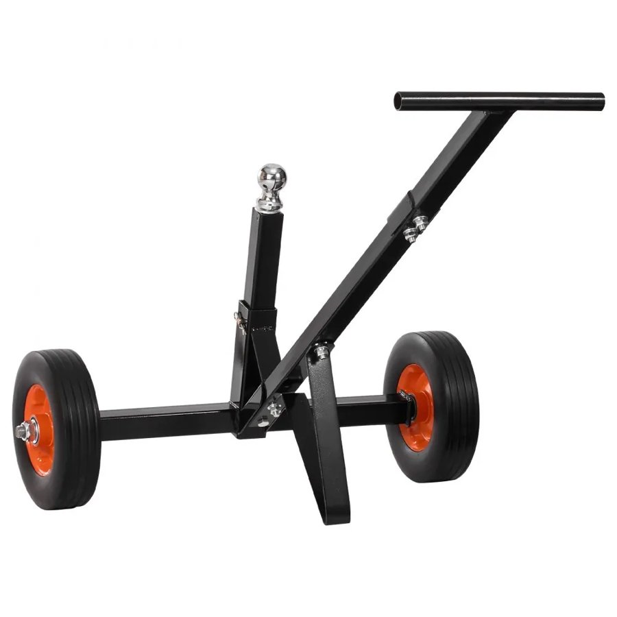 VEVOR piekabes ratiņi, 600 lbs kloķa svara ietilpība, oglekļa tērauda piekabes pārvietotājs ar 1-7/8", auto autonamiņa laivas piekabes pārvietošanai