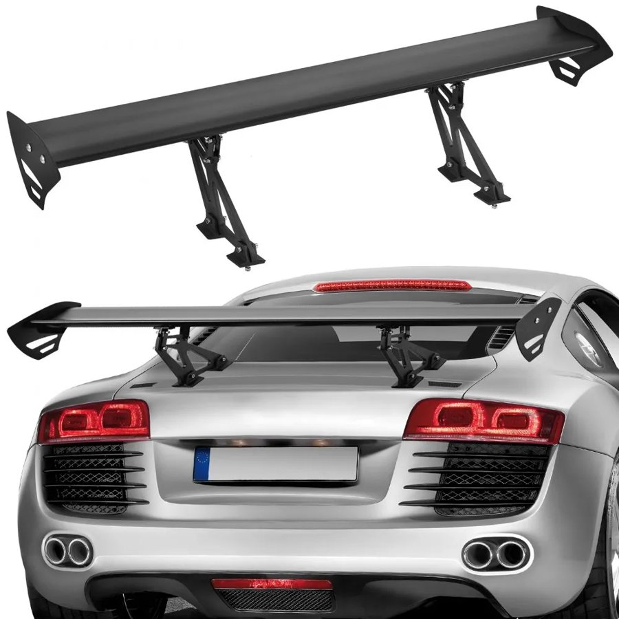 VEVOR Universal Rear Spoiler GT Style Adjustable Trunk Wing Car Racing 43.3"/110 cm