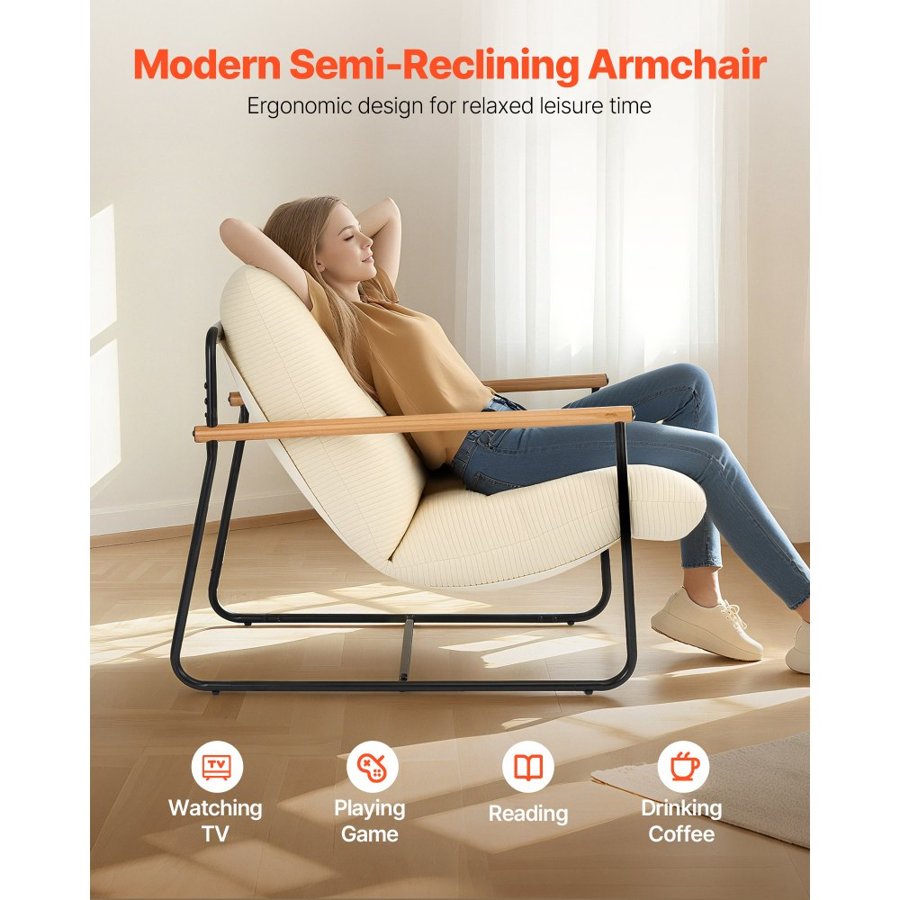 VEVOR Accent Chairs with Metal Frame – 15 to 30 Minutes