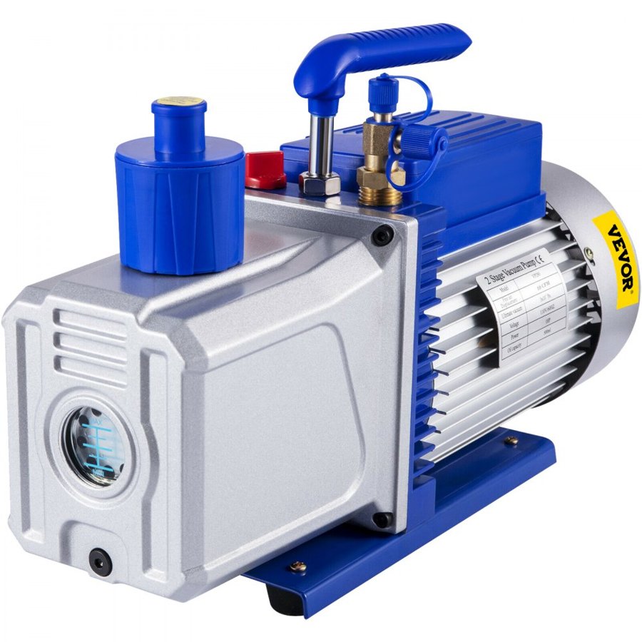 VEVOR Two Stage Vacuum Pump – 10 CFM, 1 HP, 0.3 Pa, 220V