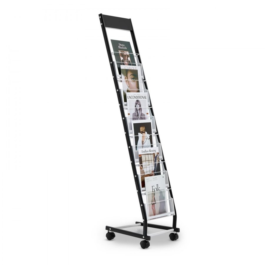 VEVOR Display Racks for Magazines – 6-Tier, 4 lbs/2 Kg