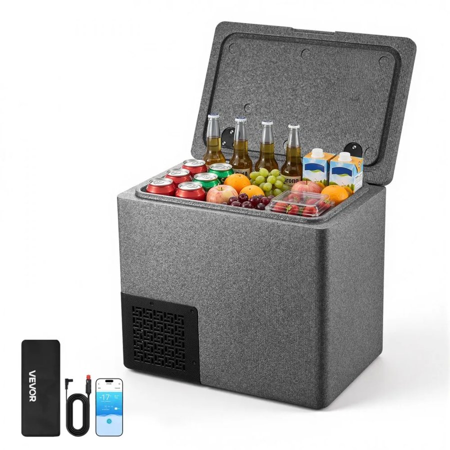 VEVOR App Control 12V Car Fridge – 20L, EPP, -10°C to 10°C