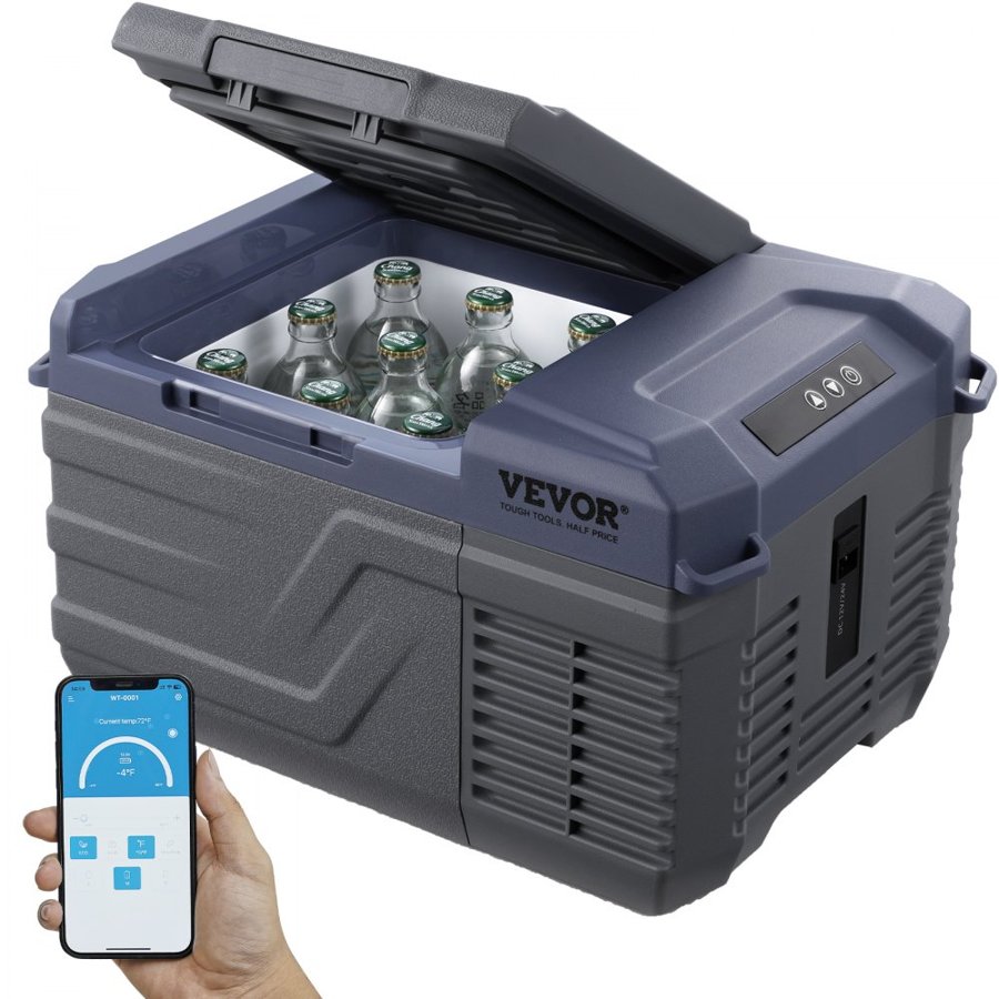 VEVOR Portable Freezer for Car – 9L, -4°F~68°F, 12/24V