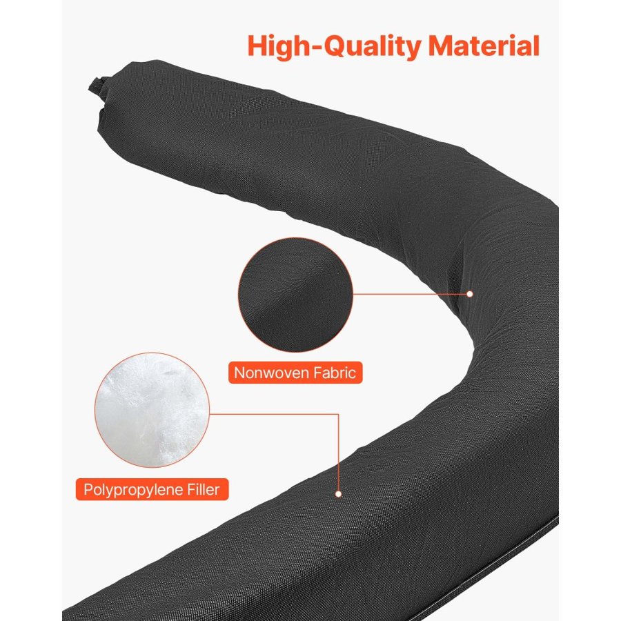 VEVOR Sediment Filter Sock – 5 in × 10 ft. Coverage