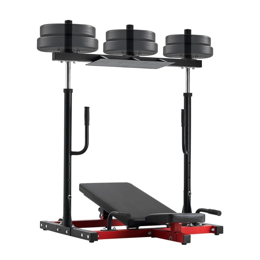 VEVOR Vertical Leg Press Machine – 550 lbs, 3+3 Levels