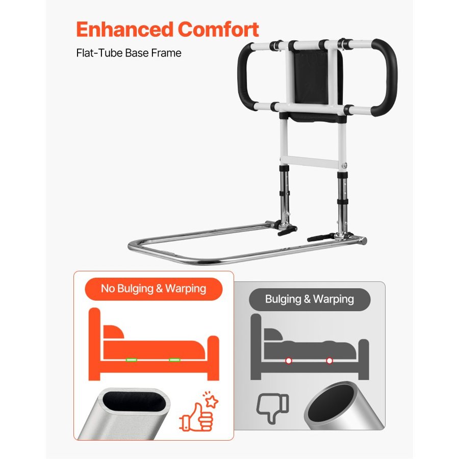 VEVOR Cane Bed Rail – 22-24 Inch Height, 300 Lb, Steel