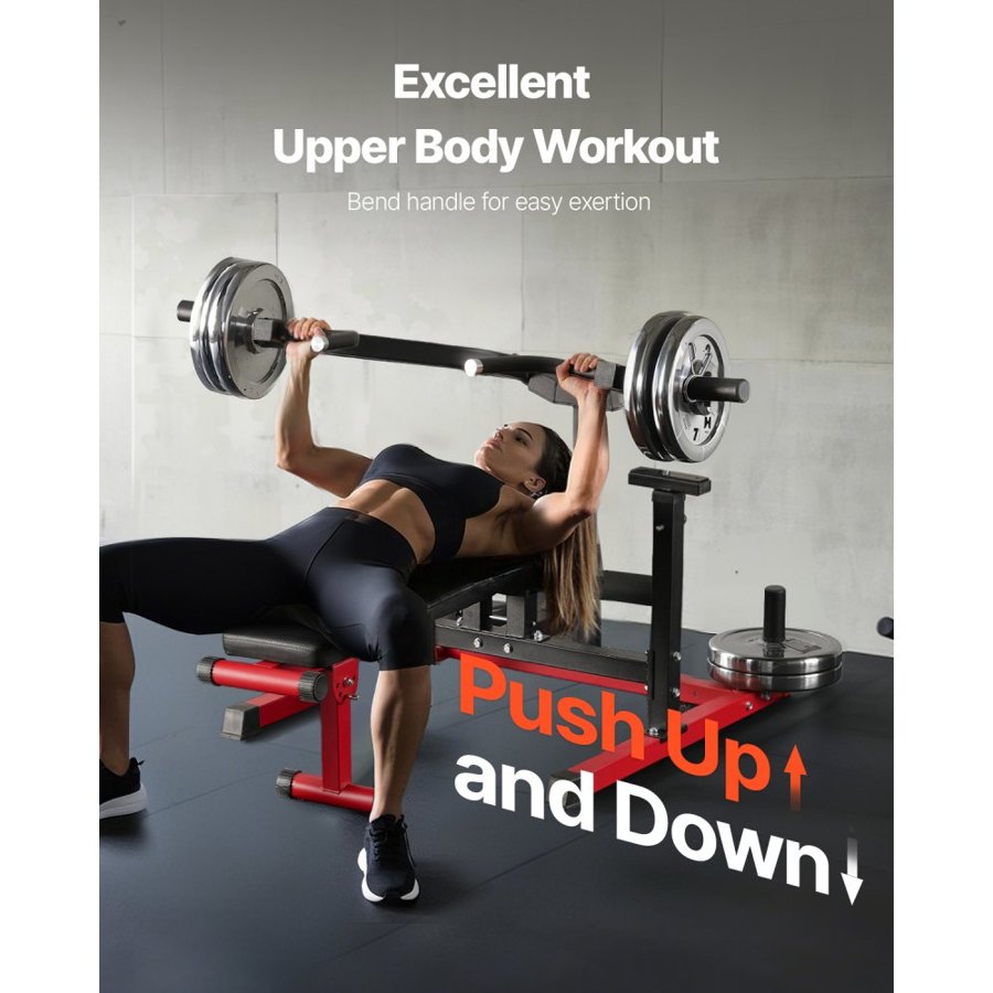 VEVOR Weight Chest Press Bench – 450 LBS, 2×2 In, 8 Position