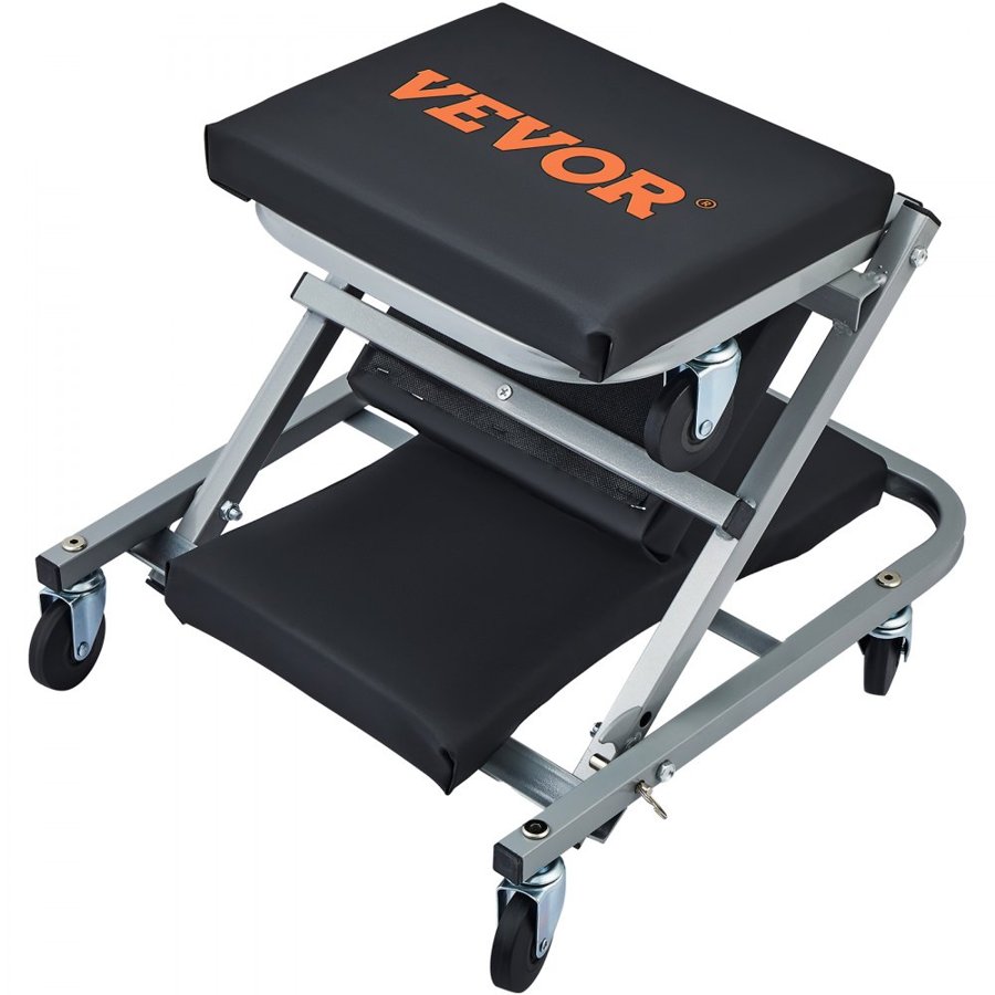 VEVOR 2-in-1 Auto Creeper Seat – 6 pcs, 2.5"/6.35 cm, 360°