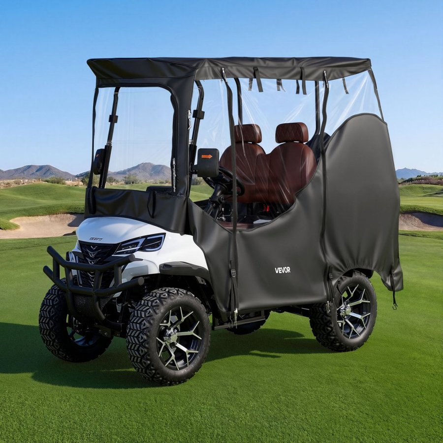 VEVOR Club Car Golf Cart Cover – 420D Oxford, 2+2 Passenger
