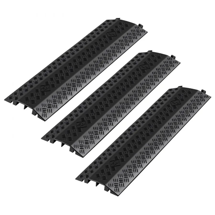 VEVOR Ground Cord Cover – 17,500 lbs Load, PP, 3 Pack